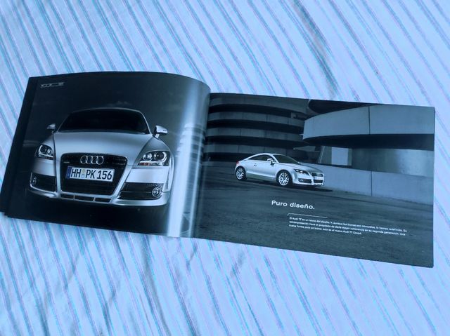 Catálogo comercial Audi TT. año 2006