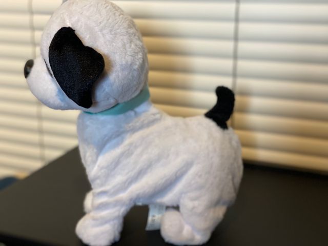 Perrito que salta y ladra