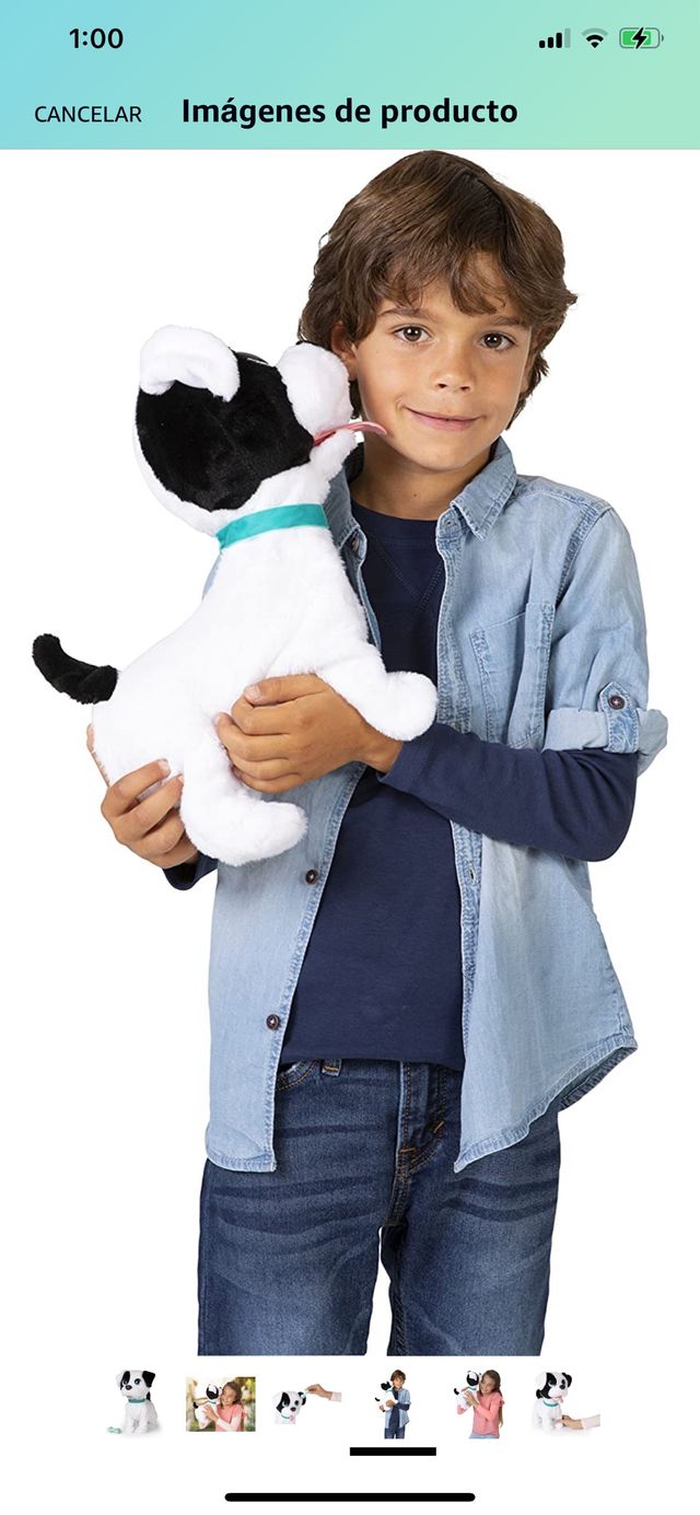 Perrito que salta y ladra