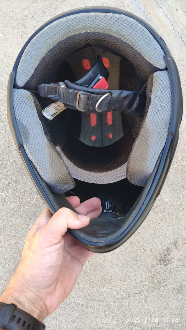 CASCO DE MOTO AIROH HELMET NEGRO SATINADO