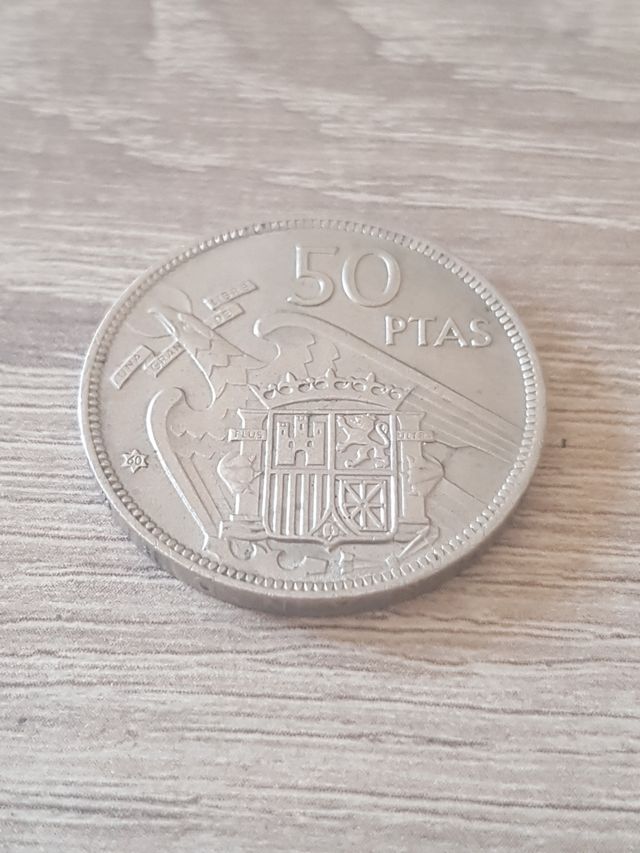 MONEDA DE 50 PESETAS DE 1957 FRANCISCO FRANCO