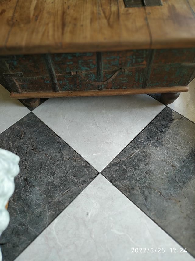 MESA DE CENTRO INDIA PINTADA A MANO