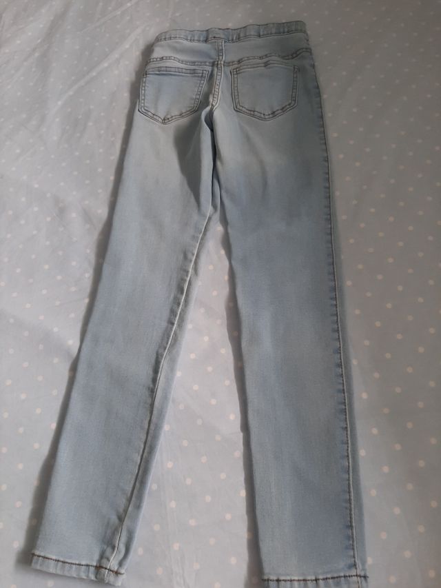 vaqueros elásticos niña Mango