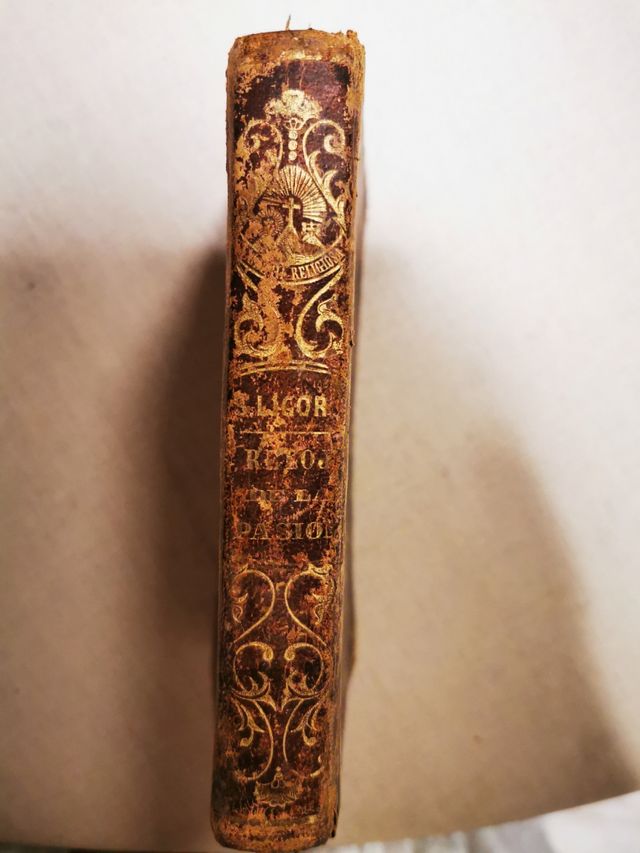 Libro antiguo, Reloj de la Pasión 1852