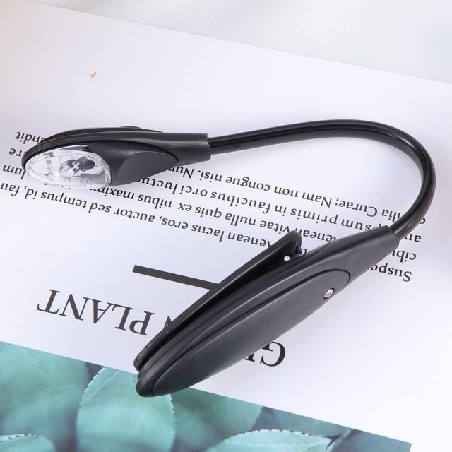 Luce notturna a clip per leggere libri a letto