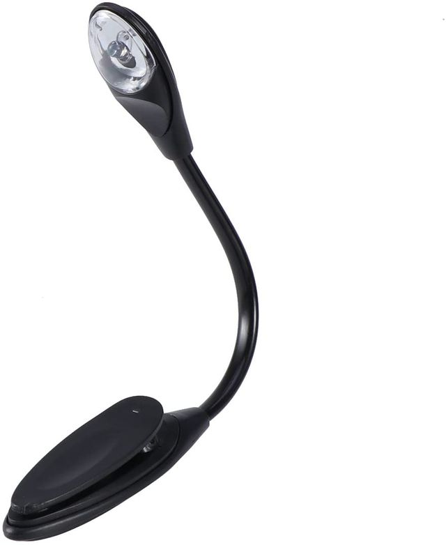 Luce notturna a clip per leggere libri a letto