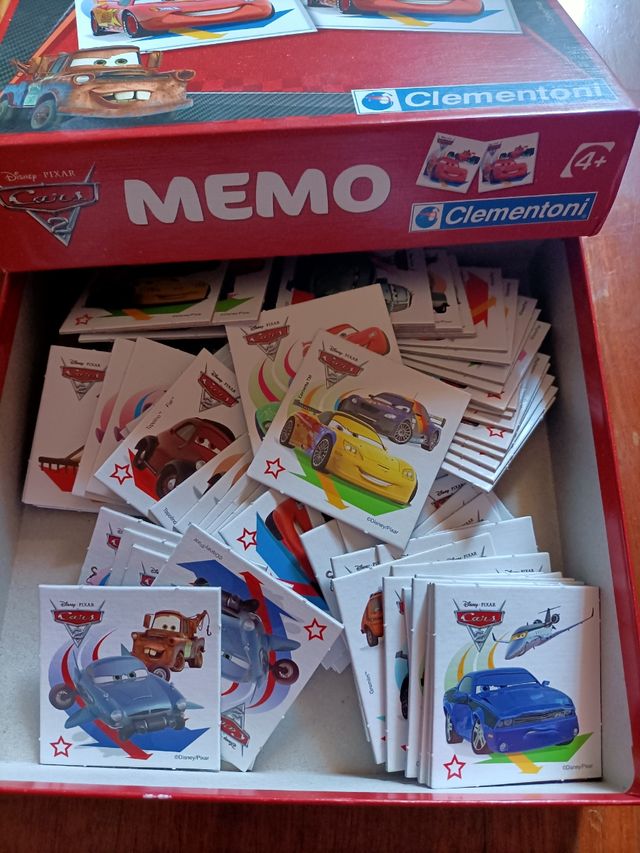 Juego memory Cars