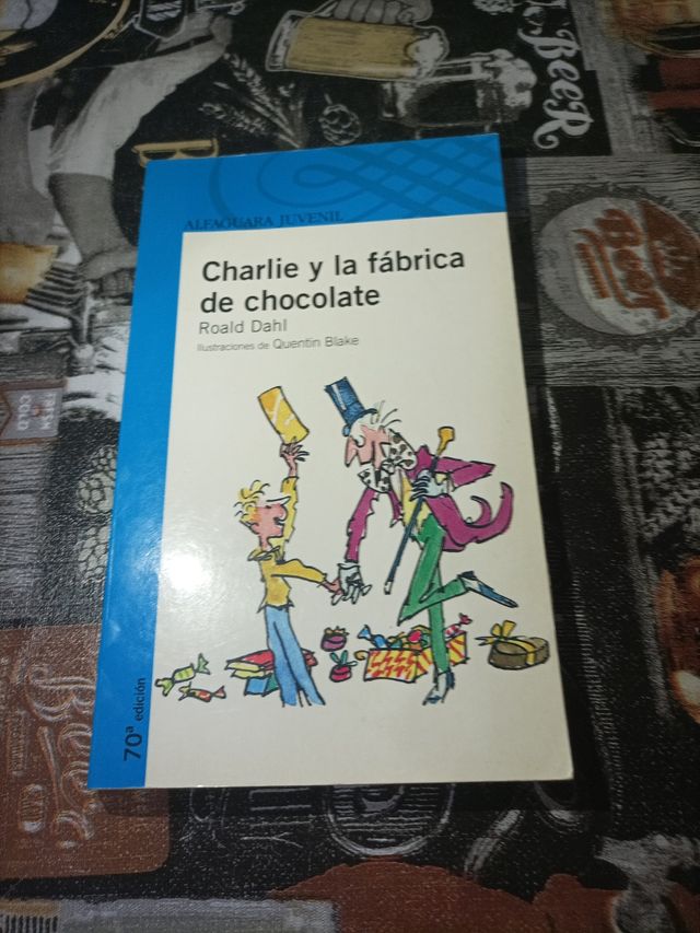 Libro Charlie y la fábrica de Chocolate