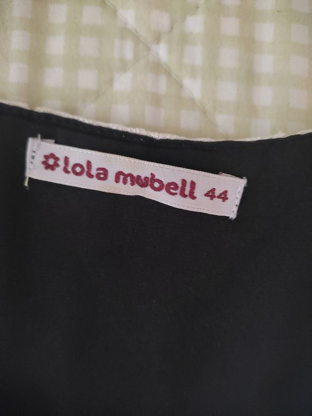 Vestido bordado inglés color blanco talla S
