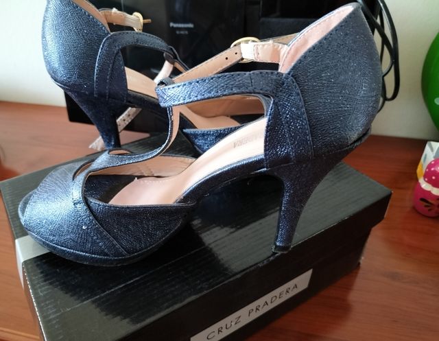 Zapato tacón fiesta/cóctel Cruz Pradera