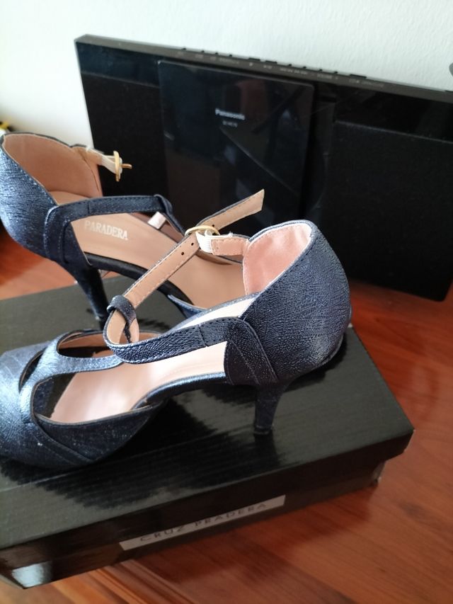 Zapato tacón fiesta/cóctel Cruz Pradera