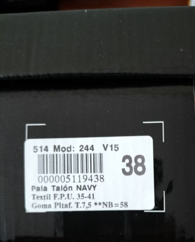 Zapato tacón fiesta/cóctel Cruz Pradera