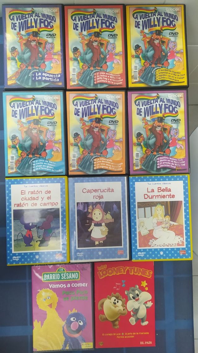 Películas DVD, VideoCD y BlueRay