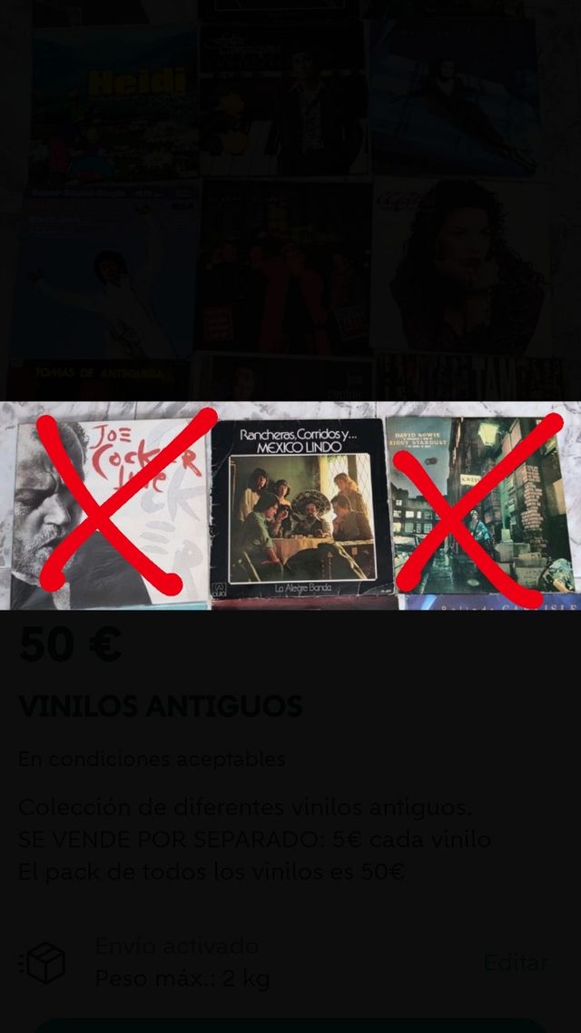 VINILOS ANTIGUOS