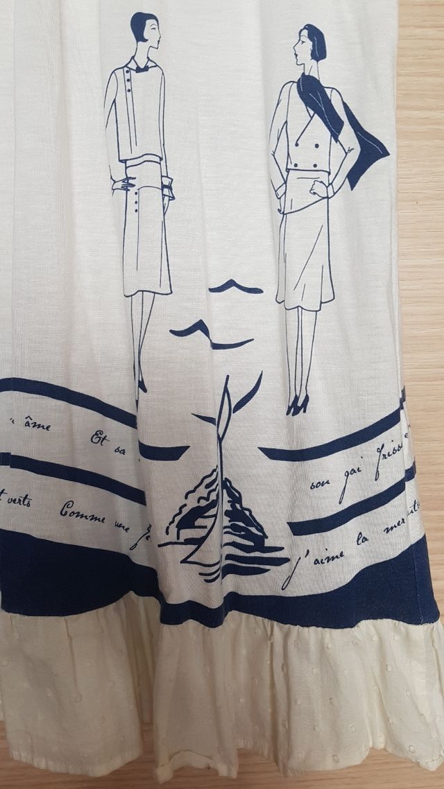 Vestido diKsi estilo marinero