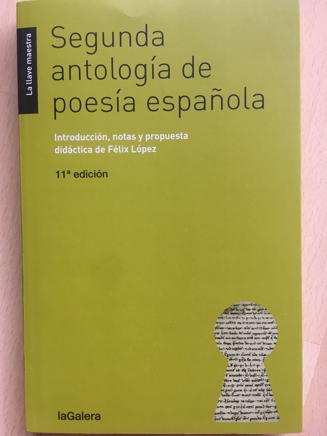 Segunda antologia de la poesia española