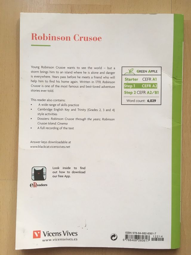Robinson Crusoe. Daniel Defoe Libro en inglés