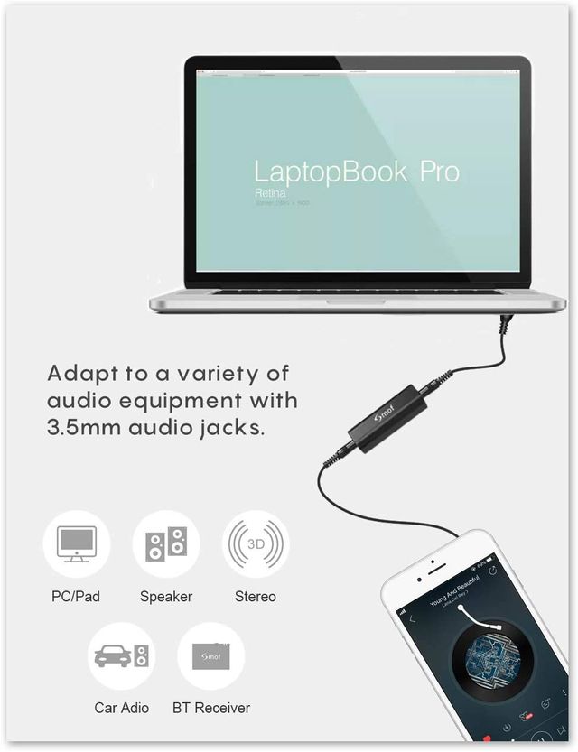 Aislador de Ruido de Bucle de Tierra Jack 3.5mm