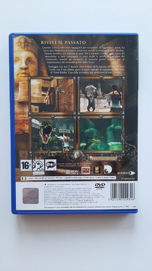 Lara Croft Tomb Raider: Anniversary PS2