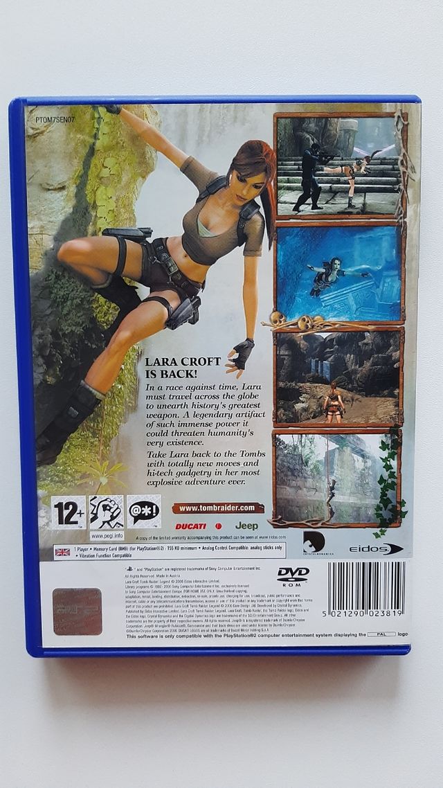 Lara Croft Tomb Raider: Legend PS2