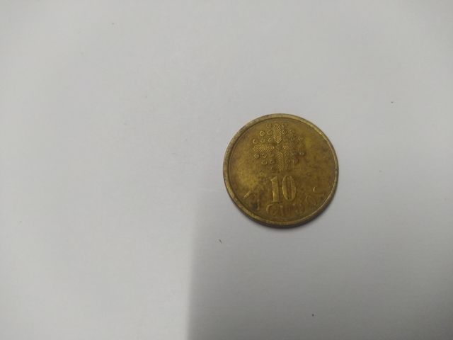 moneda 10 escudos 1987