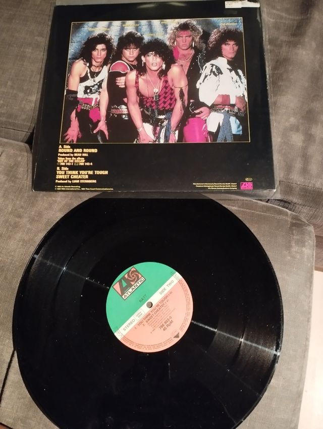 RATT round and round maxi 45rpm vinilo disco