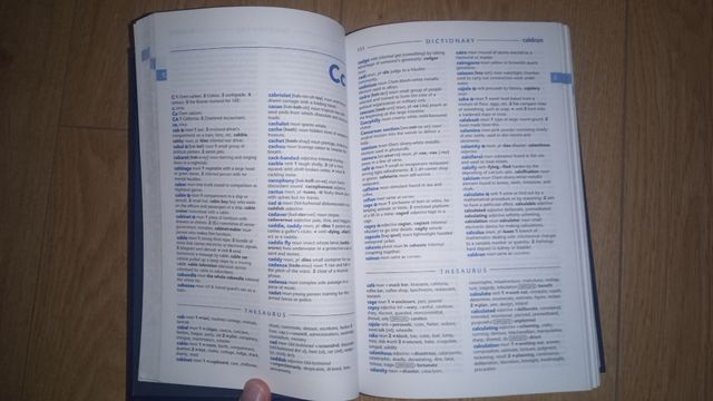 Collins Dictionary and Thesaurus