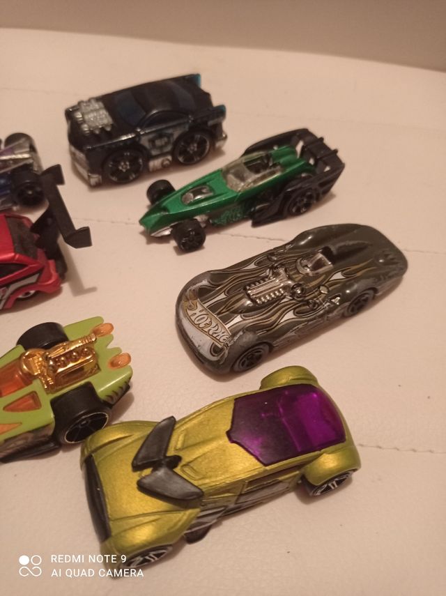 lote 7.coches de Hot Wheels 