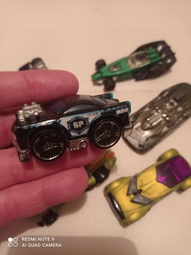 lote 7.coches de Hot Wheels 