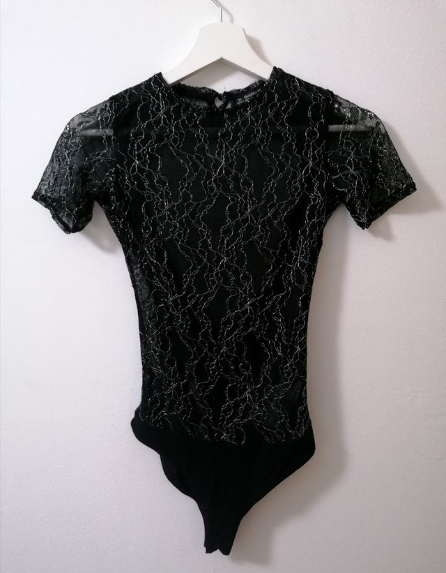 Body de encaje de Bershka