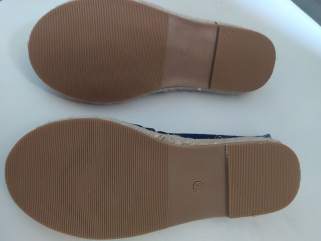 zapatillas de esparto nuevas talla 28