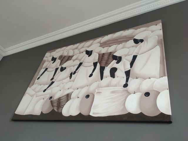 cuadro arte africano