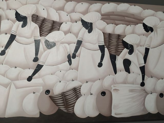 cuadro arte africano