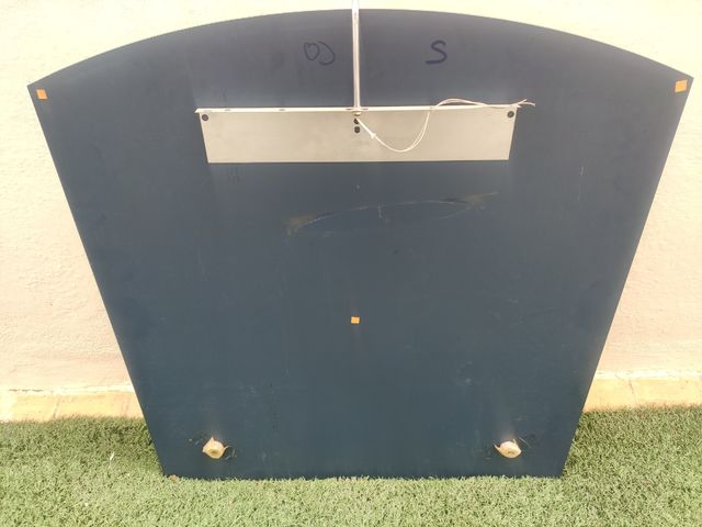 Espejo grande con soporte trasero