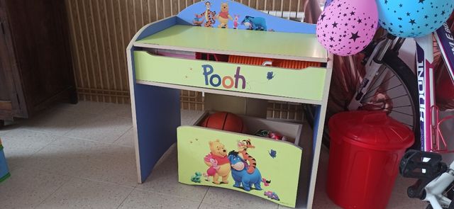 Mesa escritorio con cajon ruedas