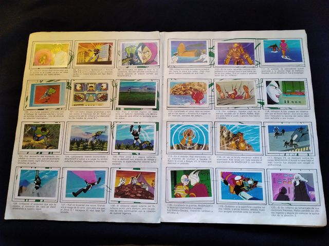 ALBUM de CROMOS "MAZINGER Z"