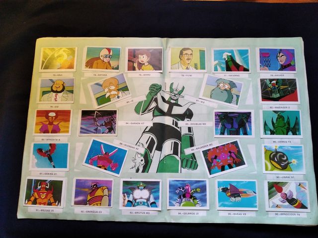 ALBUM de CROMOS "MAZINGER Z"