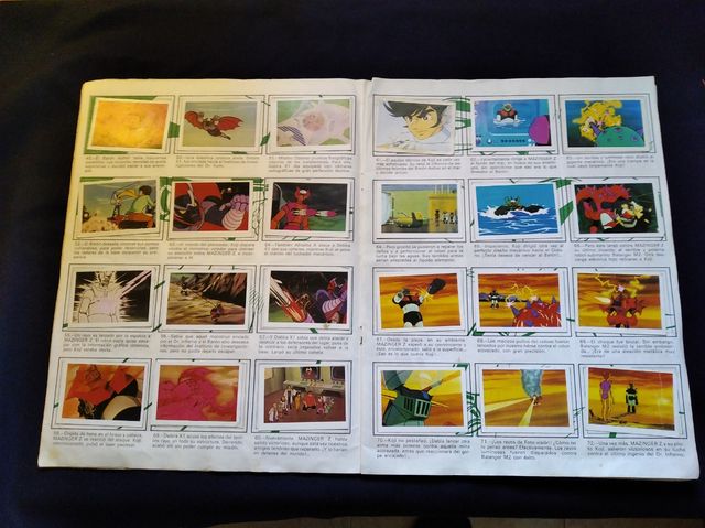 ALBUM de CROMOS "MAZINGER Z"