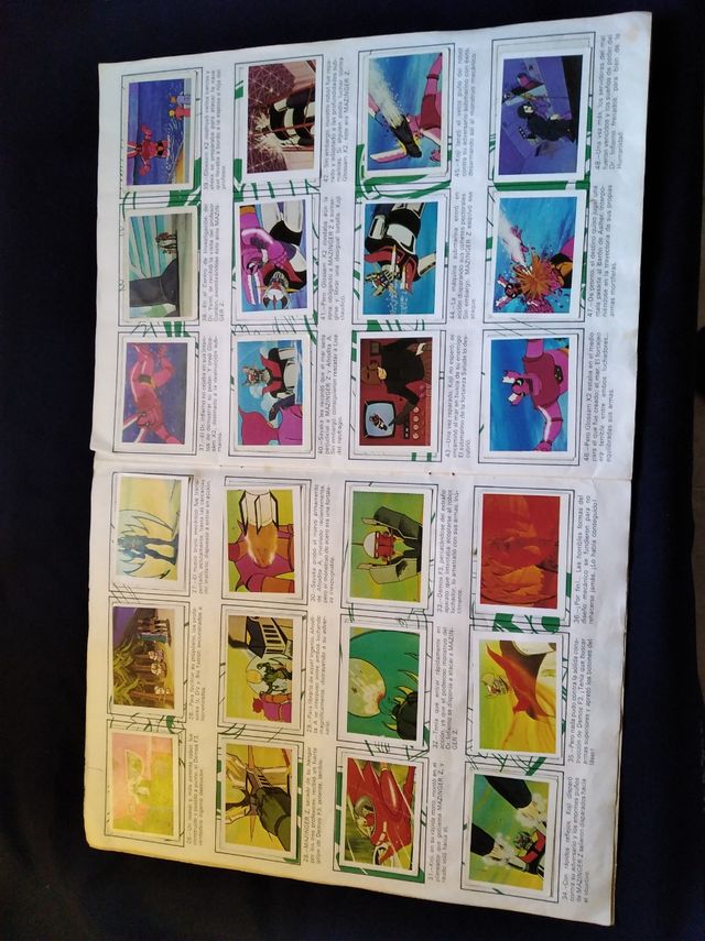 ALBUM de CROMOS "MAZINGER Z"