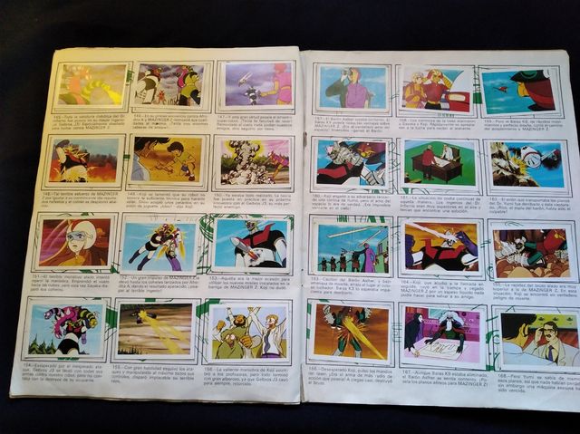 ALBUM de CROMOS "MAZINGER Z"
