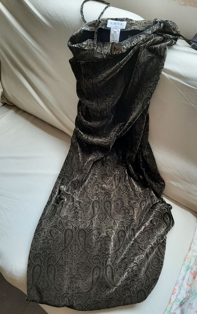 Vestido Votre Nom París T-38 Pana 80%Viscosa,Seda