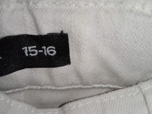 Pantalón vaquero blanco