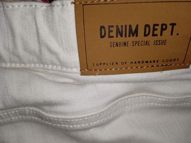 Pantalón vaquero blanco