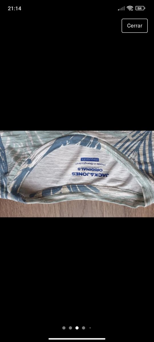 camiseta Jack and Jones L