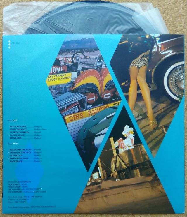 BAD COMPANY-, ROUGH DIAMONDS-, ÁLBUM 12".