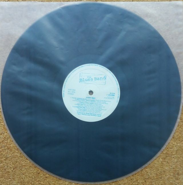 THE BLUES BAND-, ITCHY FEET-, ÁLBUM VINILO 12".