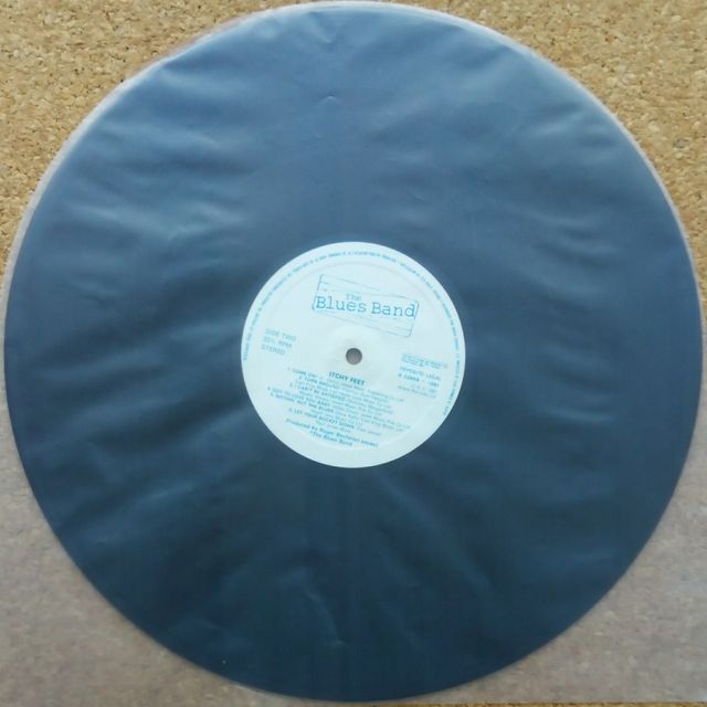 THE BLUES BAND-, ITCHY FEET-, ÁLBUM VINILO 12".