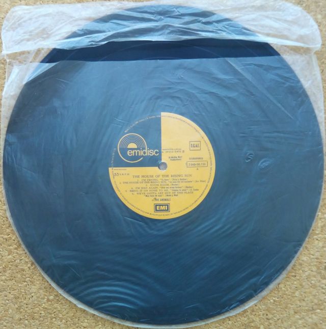 THE ANIMALS-, HOUSE OF THE RISING SUN-, ÁLBUM 12".