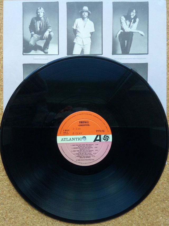 FIREFALL-, UNDERTOW-, ÁLBUM VINILO 12".