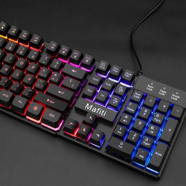 TECLADO Y RATON GAMING NUEVOS